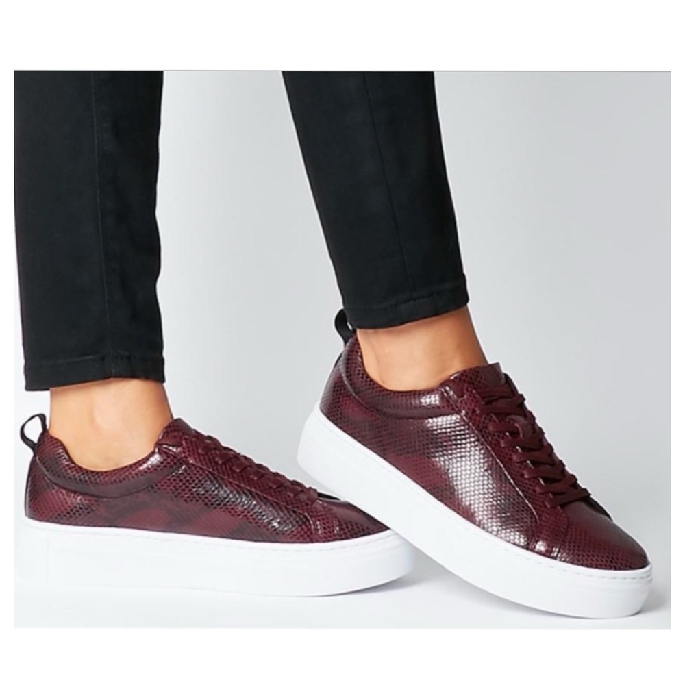 NEW Vagabond Zoe Sneakers in Wine (EUR 38 / US 7)